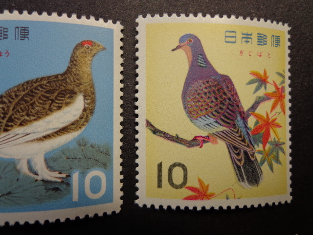 鳥シリーズ　６種完　未使用切手　美品_画像3