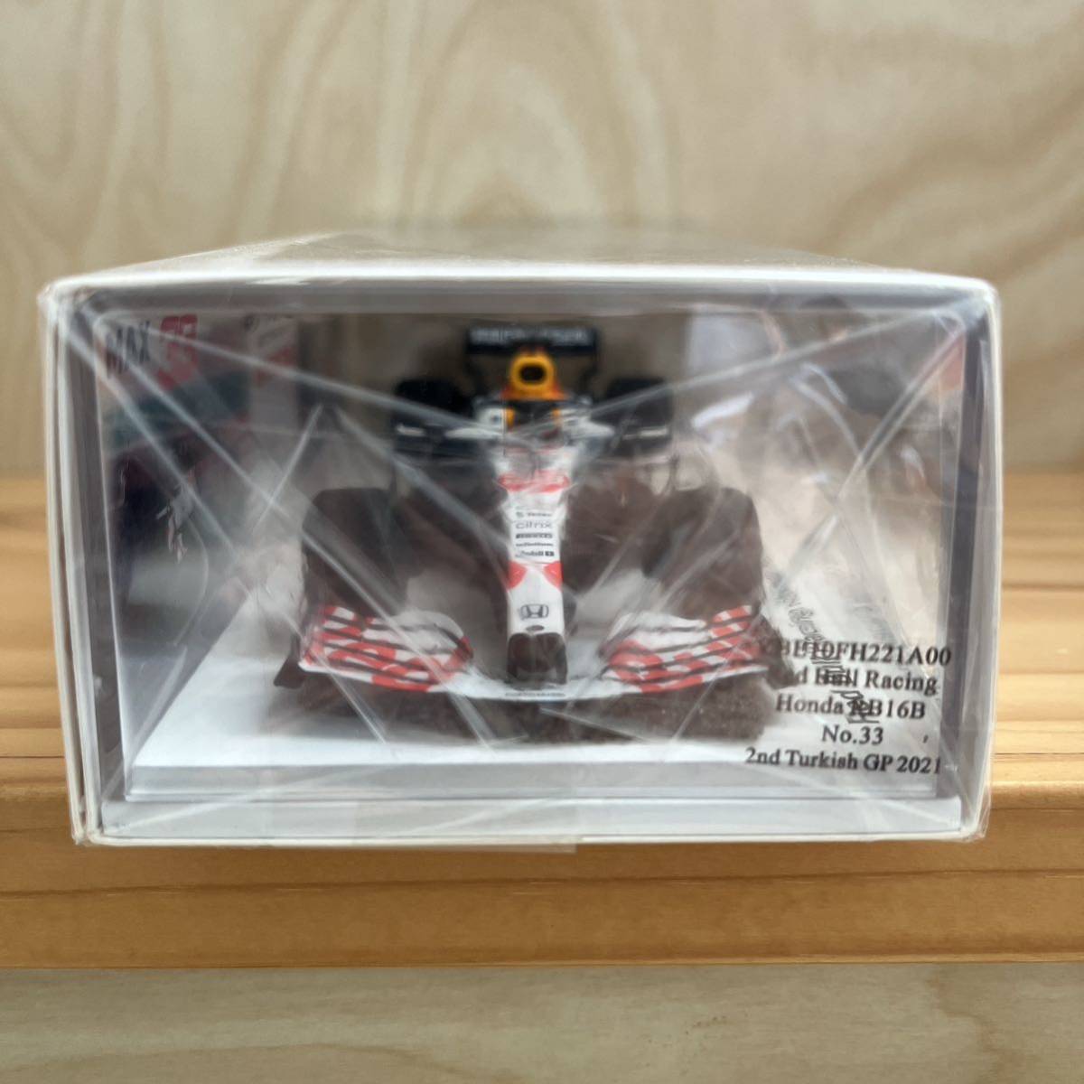 【限定版】spark スパーク 1/43 レッドブル F1 RB16B フェルスタッペン #33 トルコGP 2021 RED BULL MAX VERSTAPPEN_画像3