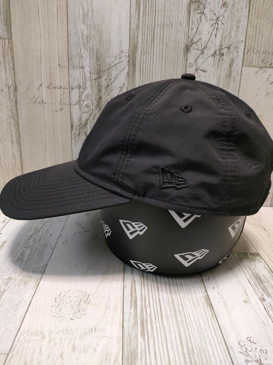 NEW ERA 9THIRTY 神山まりあ ロングバイザー ブラック キャップ NEW ERA 9THIRTY 神山まりあ ロングバイザー ブラック キャップ