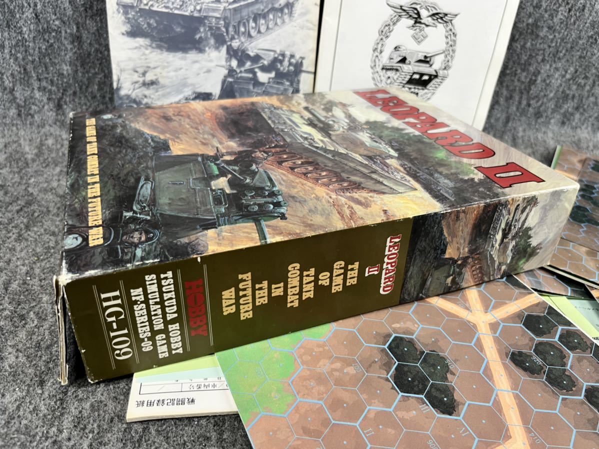 ツクダホビー tsukuda hobby ウォーゲーム LEOPARDⅡ レオパルド2 シュミレーション ボードゲーム エポック社 ドイツ戦車軍団_画像6