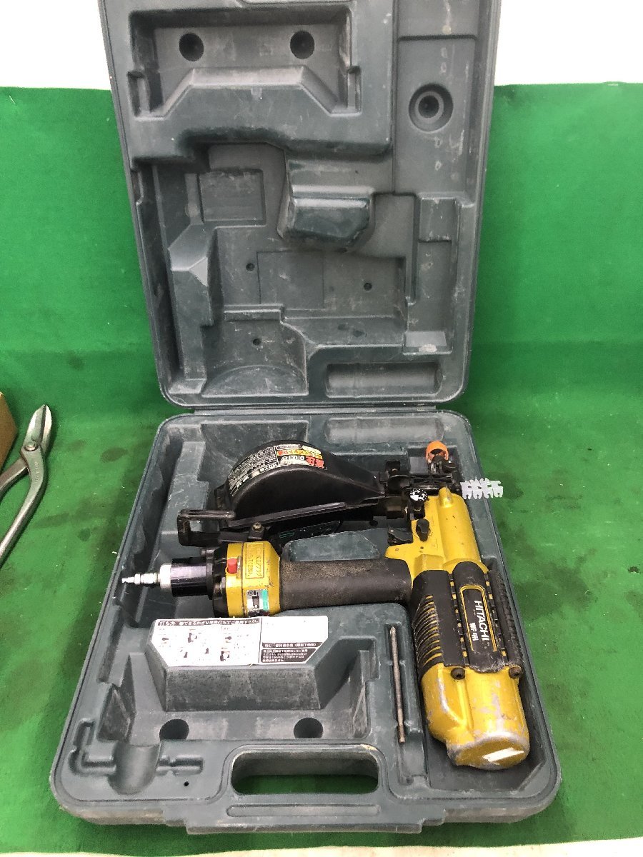 中古品】☆HITACHI 日立工機 WF4H 4mm 高圧ねじ打機 木下地用/ 中古品】☆HITACHI 日立工機 WF4H 4mm 高圧ねじ打機 木下地用/