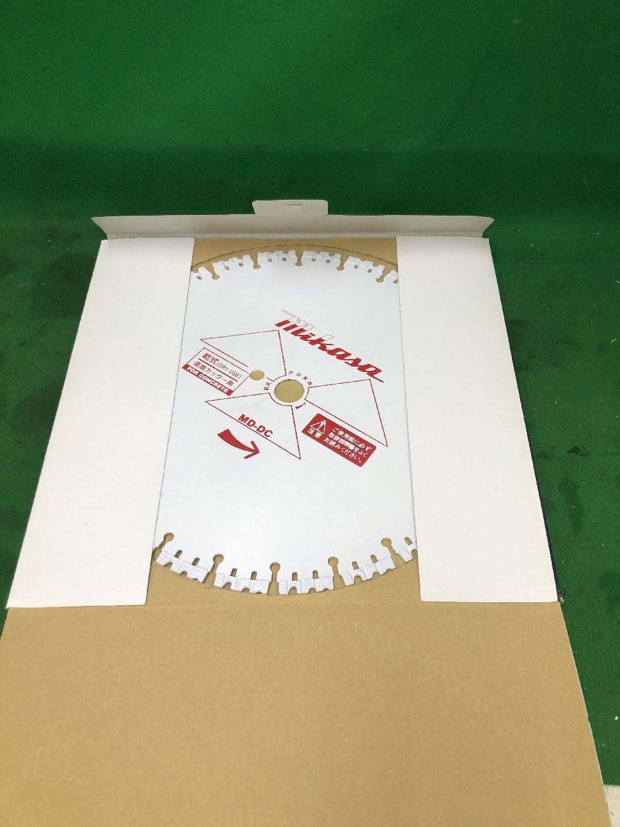 未使用品】Mikasa 三笠 14”MD-DC ダイヤモンドブレード 未使用品】Mikasa 三笠 14”MD-DC ダイヤモンドブレード