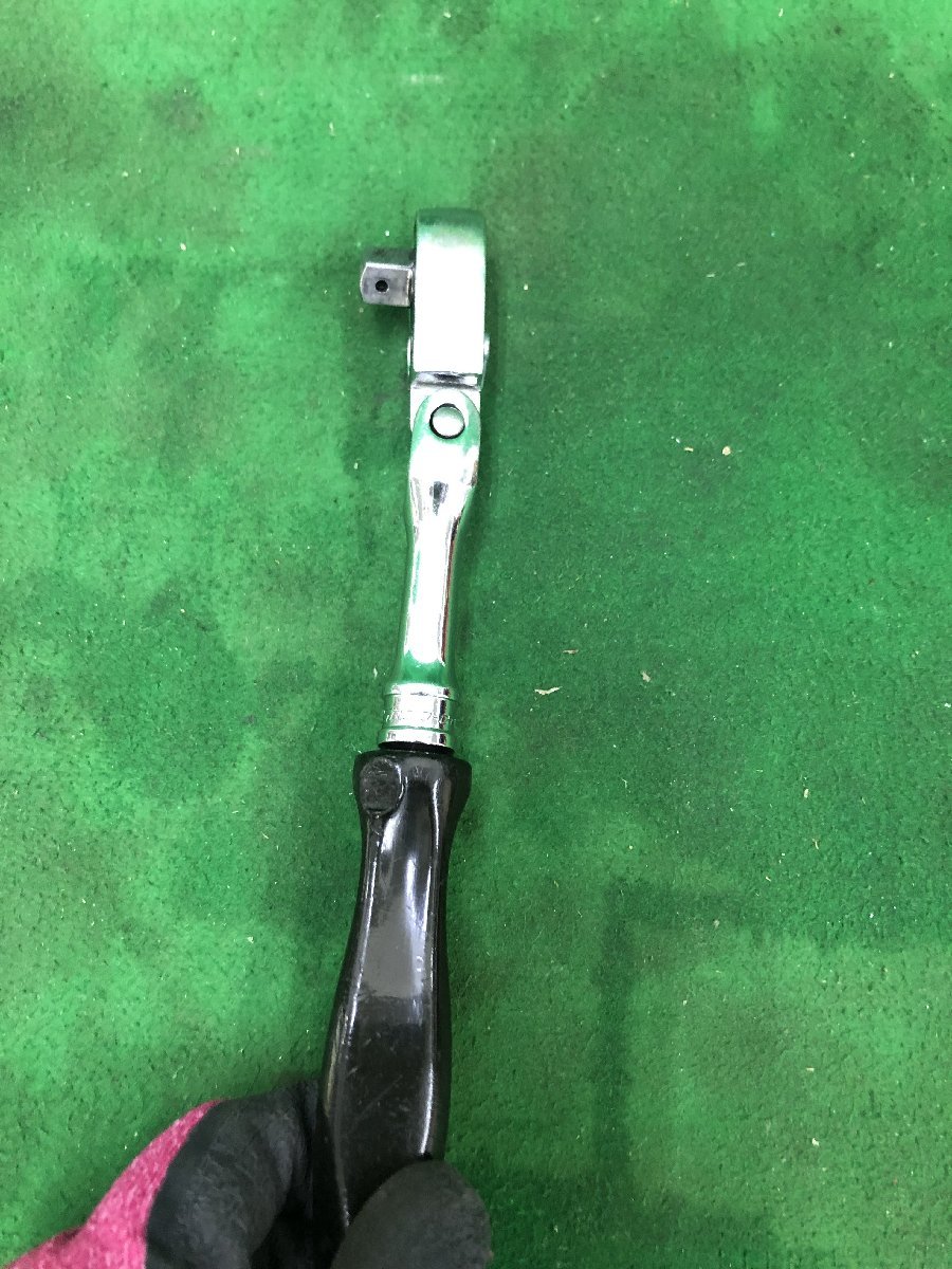 【中古品】★snap-on 首振りラチェットレンチ F735B / IT55Q1X3NLHY_画像2