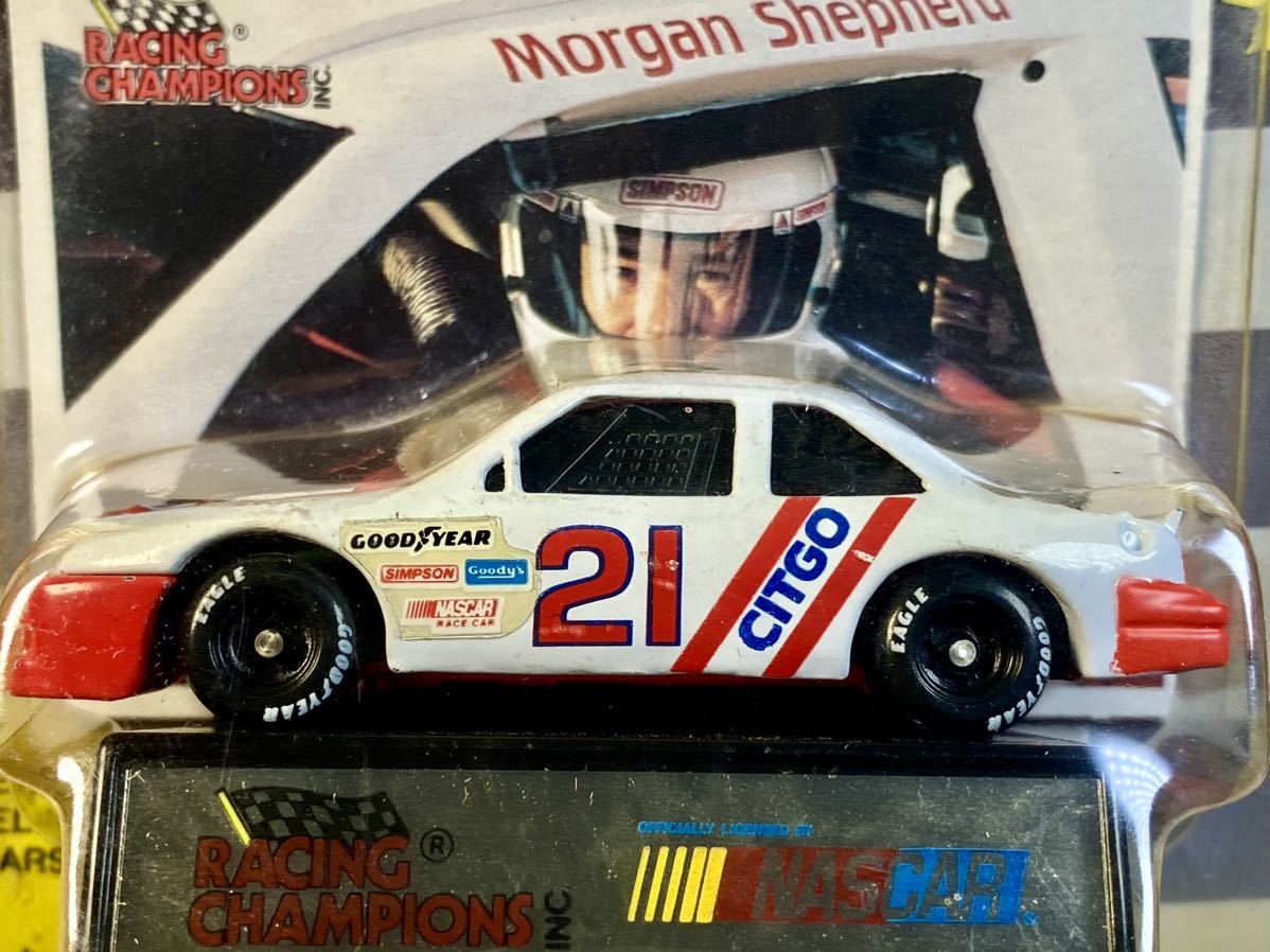 ☆ レーシング チャンピオン STOCK CAR NASCAR ☆ RACING CHAMPIONS - MORGAN SHEPHERD #21_画像2