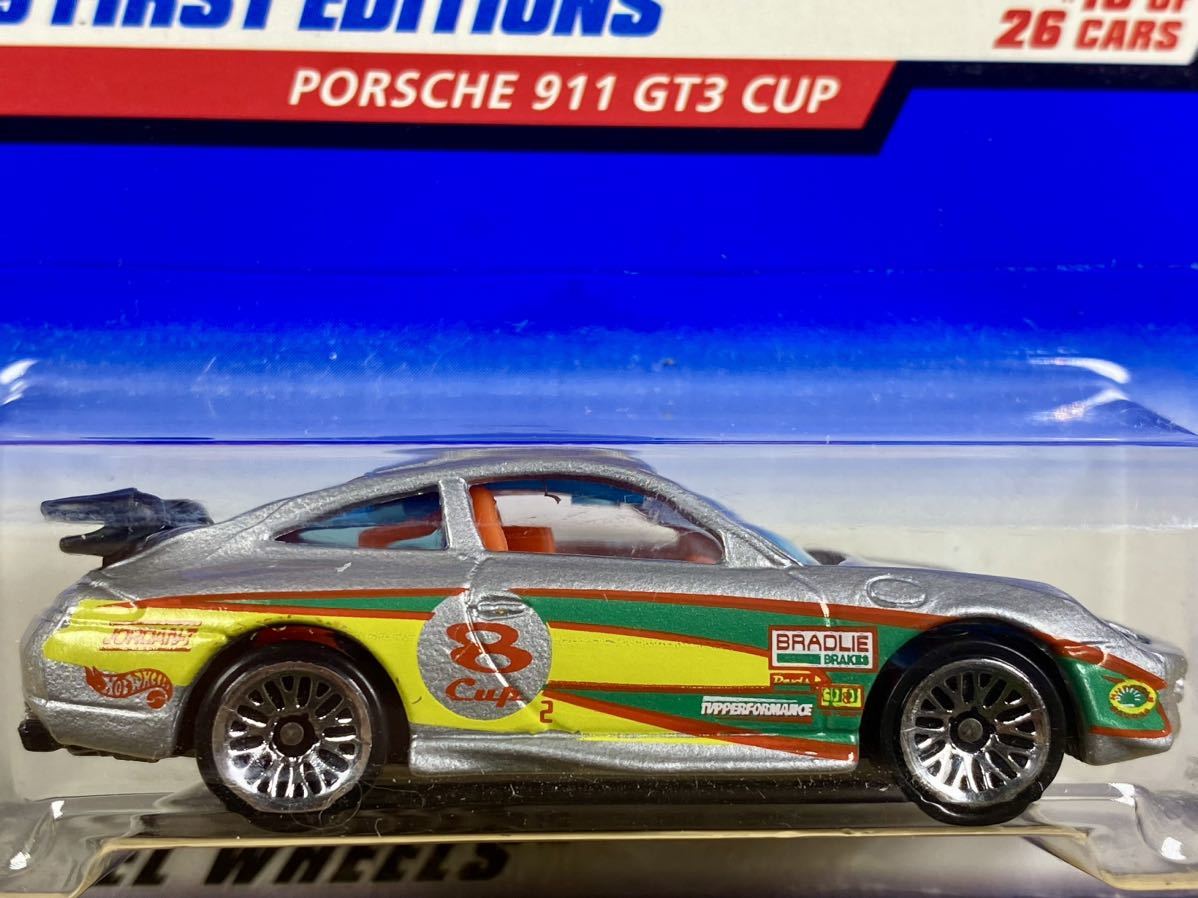 ☆ ホットウィール 1998年版 FIRST EDITIONS ☆ HOT WHEELS - PORSCHE 911 GT3 CUP_画像2