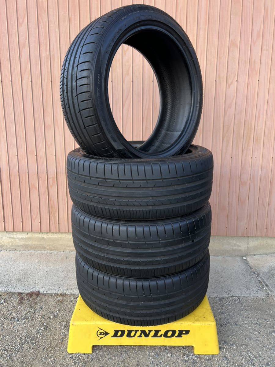 国産　2019年製　225/45R18 4本　ダンロップ　SP スポーツマックス　050+ クラウン　プリウスα オデッセイ　レヴォーグ　フォレスター_画像1