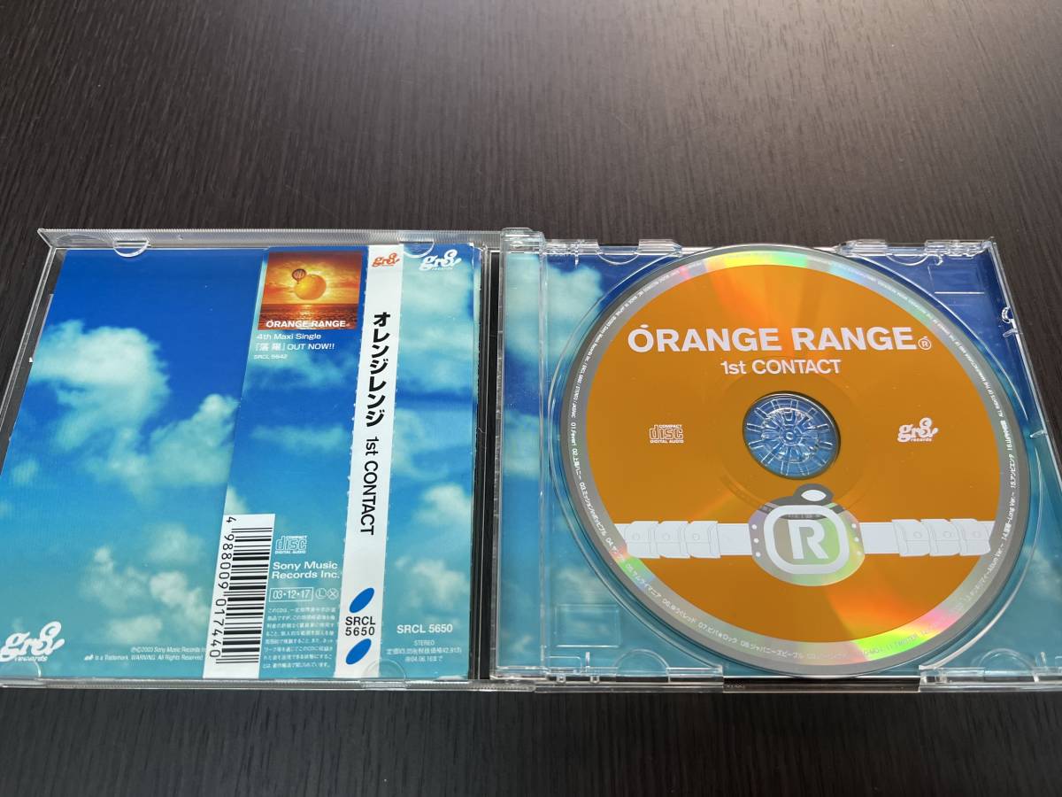 ORANGE RANGE/1st CONTACT CD 中古品 管 2024010075_画像3