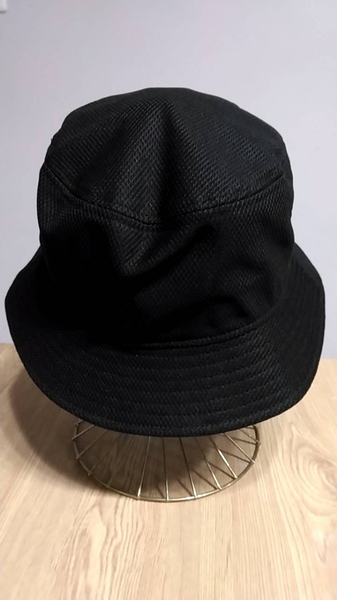 定価5060円 新品 タグ付 NEW ERA バケットハット 01 ブラック ニューエラ MEDIUM / LARGE バケハ キャンプ フェス アウトドア キャップ _画像6