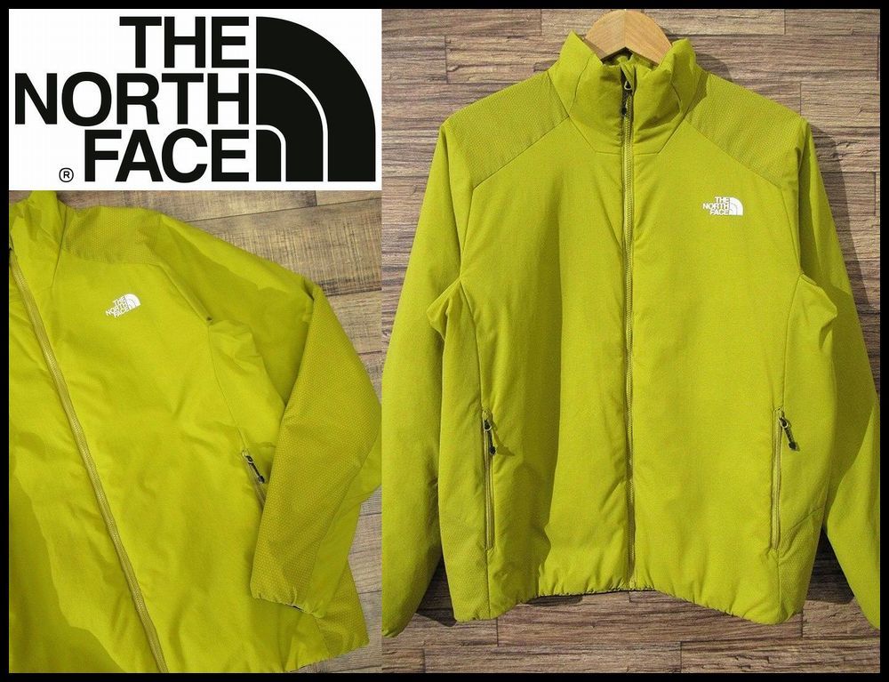 送無 極美 THE NORTH FACE ノースフェイス NY82206 22AW 中綿 ベントリックス インサレーション ジャケット 軽量 ストレッチ マスタード M