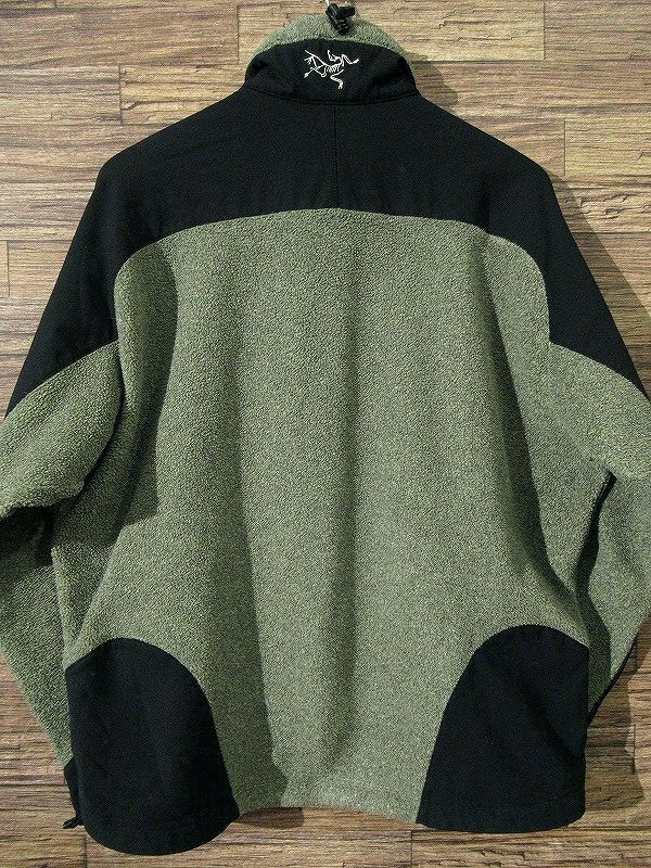 送料無料 希少 90s 00s オールド ビンテージ ARC'TERYX アークテリクス GAMMA AR FLEECE JACKET ガンマ AR フリース ジャケット POLARTEC_画像3