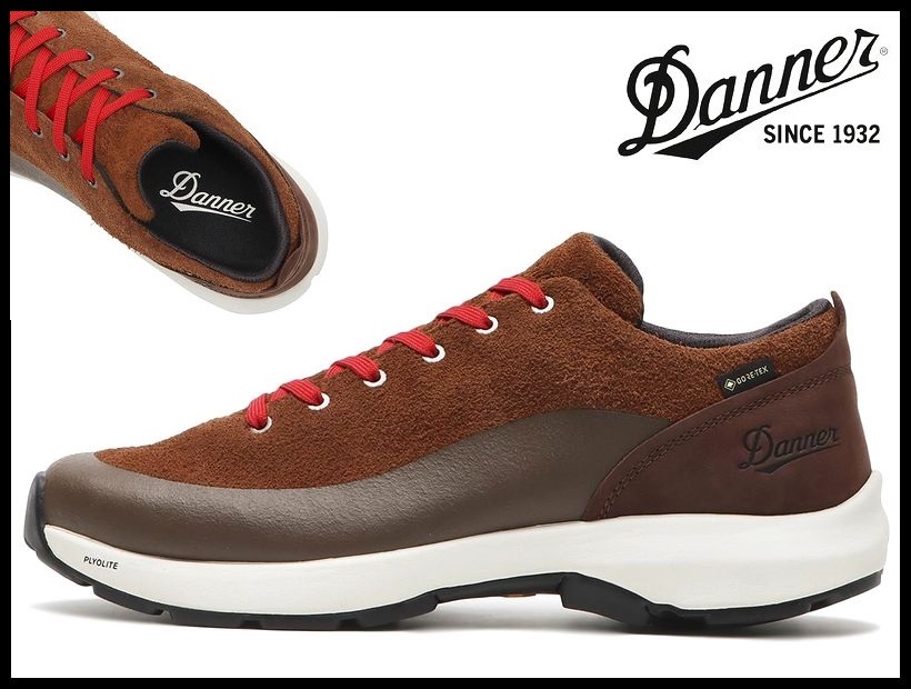  бесплатная доставка новый товар Danner Danner CAPRINE LOW SUEDE GTX Capri -n low замша кожа GORE-TEX все погода type походная обувь чай 27.0cm ①