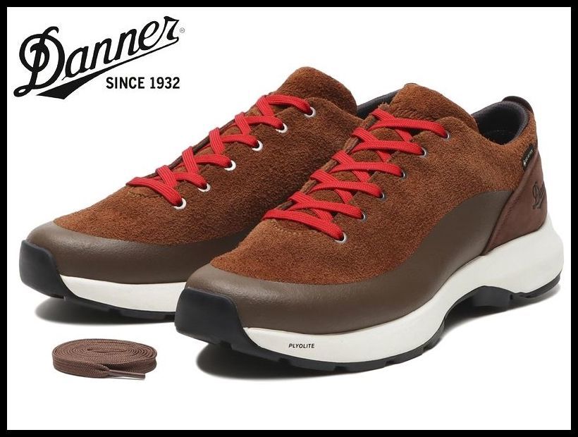  бесплатная доставка новый товар Danner Danner CAPRINE LOW SUEDE GTX Capri -n low замша кожа GORE-TEX все погода type походная обувь чай 27.0cm ①