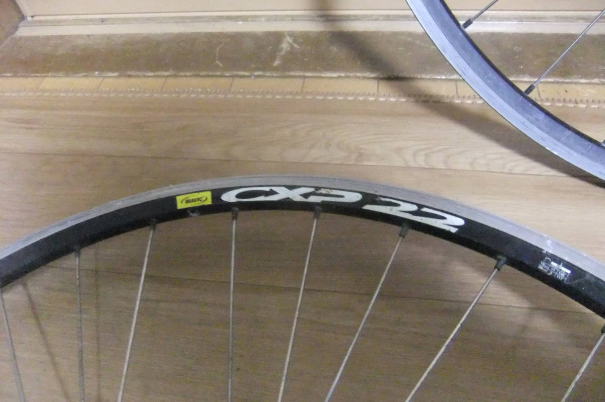 MAVIC CXP22 リム FELT ハブ 前後ホイール 700C_画像10