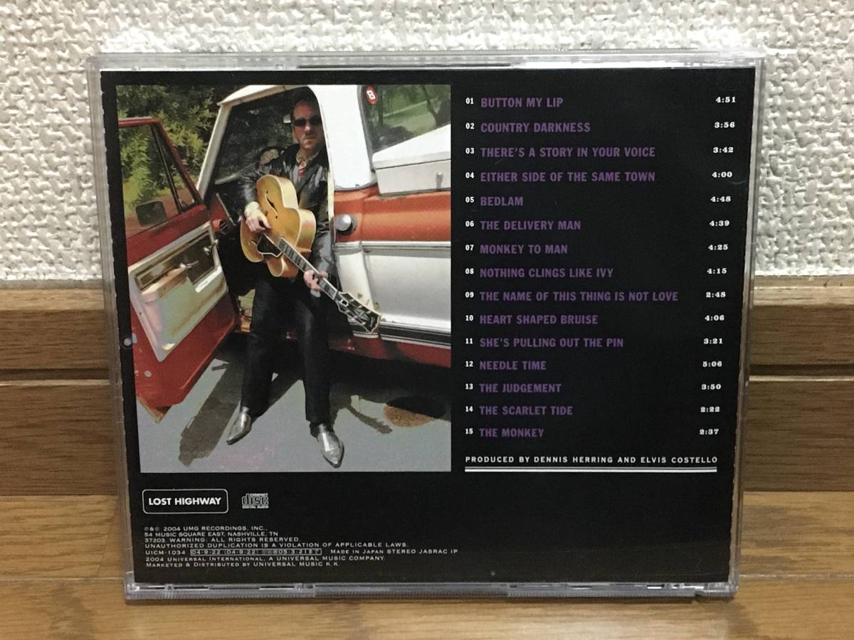 Elvis Costello & The Imposters / The Delivery Man ロック 傑作 国内盤15曲収録(品番:UICM-1034) 帯付 Emmylou Harris Lucinda Williams_画像2