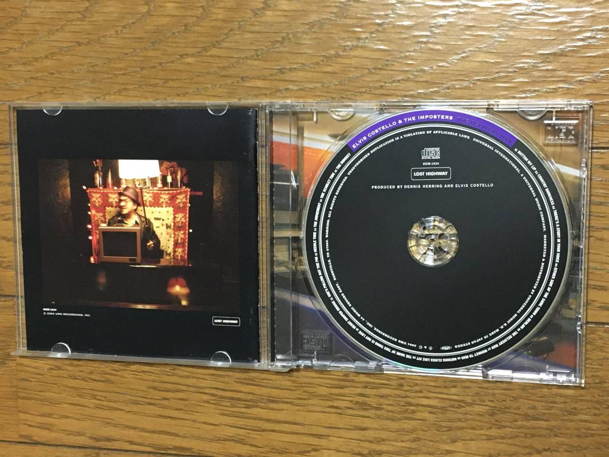 Elvis Costello & The Imposters / The Delivery Man ロック 傑作 国内盤15曲収録(品番:UICM-1034) 帯付 Emmylou Harris Lucinda Williams_画像4