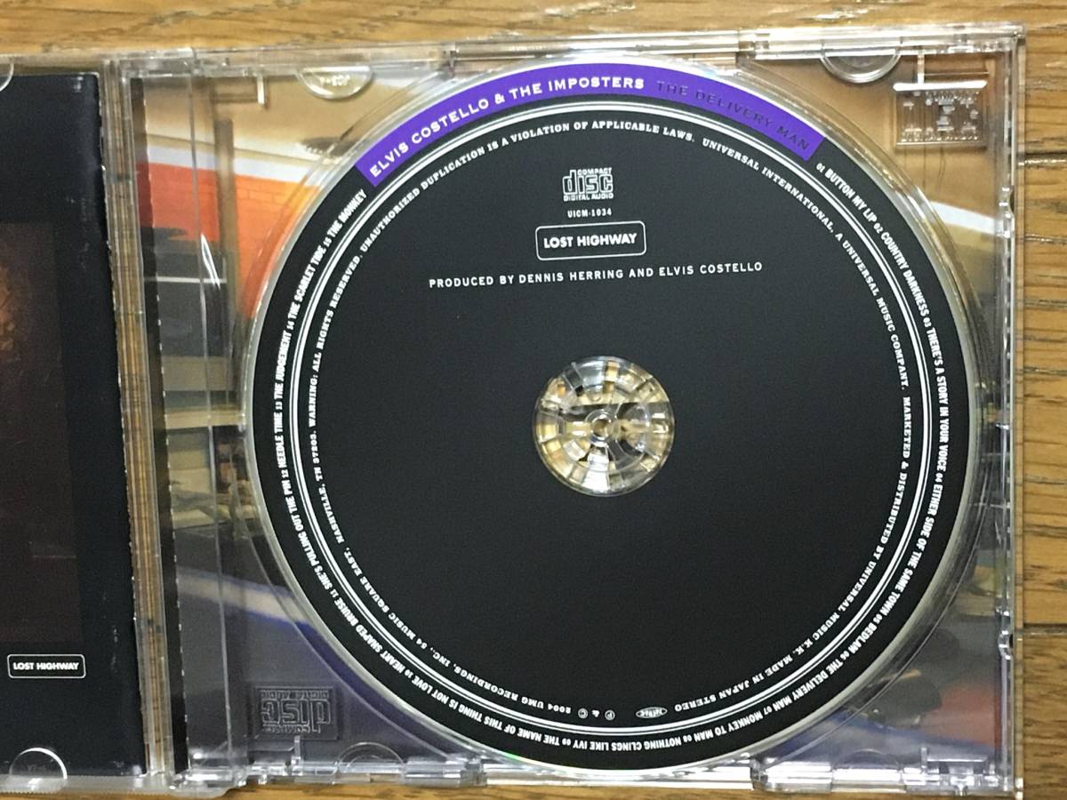 Elvis Costello & The Imposters / The Delivery Man ロック 傑作 国内盤15曲収録(品番:UICM-1034) 帯付 Emmylou Harris Lucinda Williams_画像5