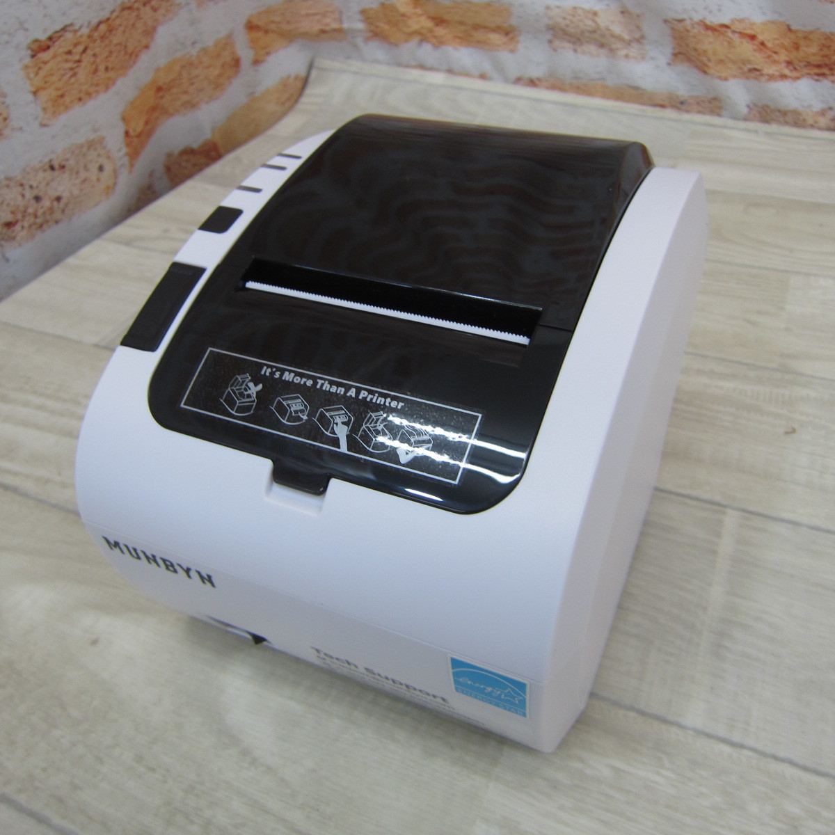 12178PA23[ almost unused ]MUNBYN thermal re seat printer high speed printing 300mm/s ticket printer Bluetooth 80mm USB Ethernet LAN correspondence 