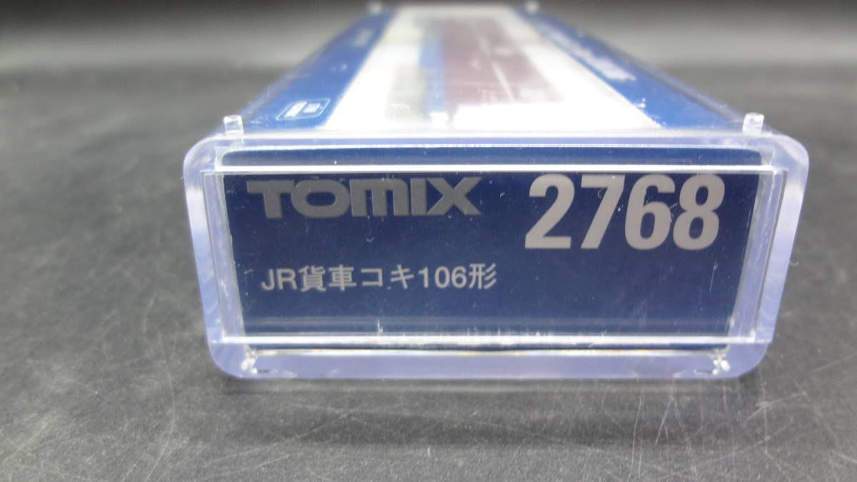 【T7813】TOMIX 2768　JR貨車コキ106形　Ｎゲージ_画像3
