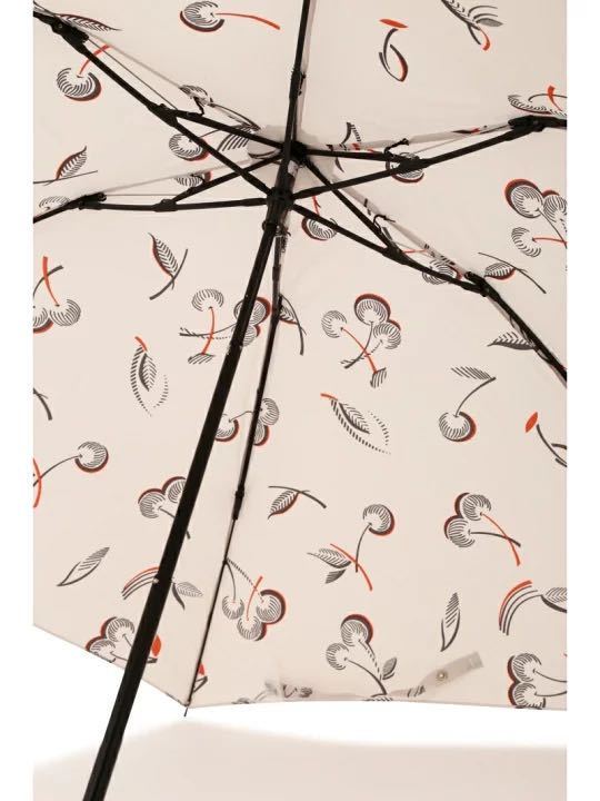 【未使用・送料込み】JILLSTUART 折りたたみ傘　チェリー　さくらんぼ　ジルスチュアート　クリーム色