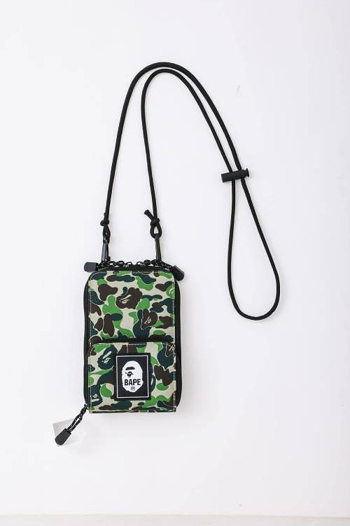 BAPE KIDS◆A BATHING APE◆じゃばら式CAMOスマホショルダー＆マイロコインケース◆付録ノベルティ_画像2