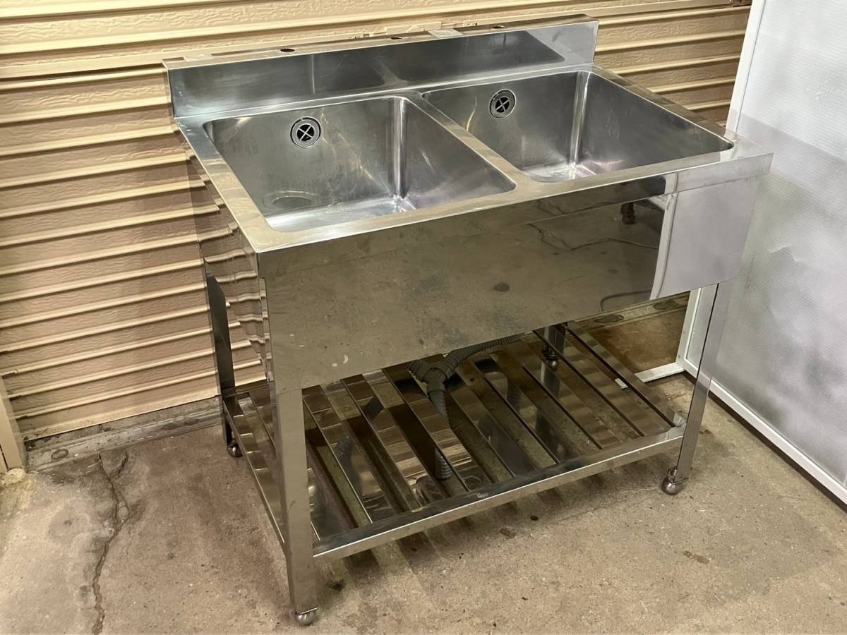 新品○ステンレス舟形シンク1200×600×800mm○厨房専門店 (F009 新品○ステンレス舟形シンク1200×600×800mm○厨房専門店 (F009