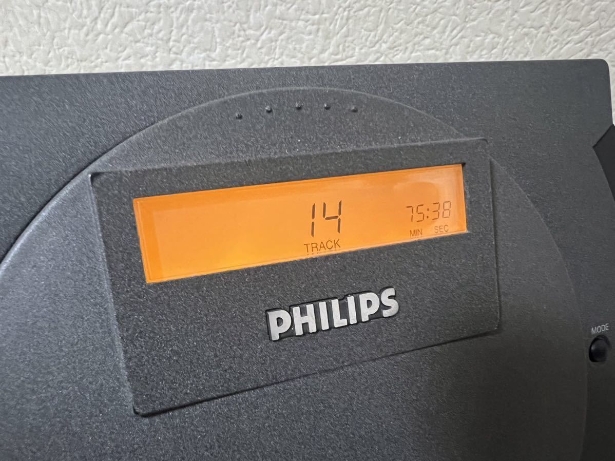 Philipsのスイングアーム式レーザーピックアップCDM-9搭載のPhilips CDF100 美品です。フィリップス PowerCD アップル Apple_画像2