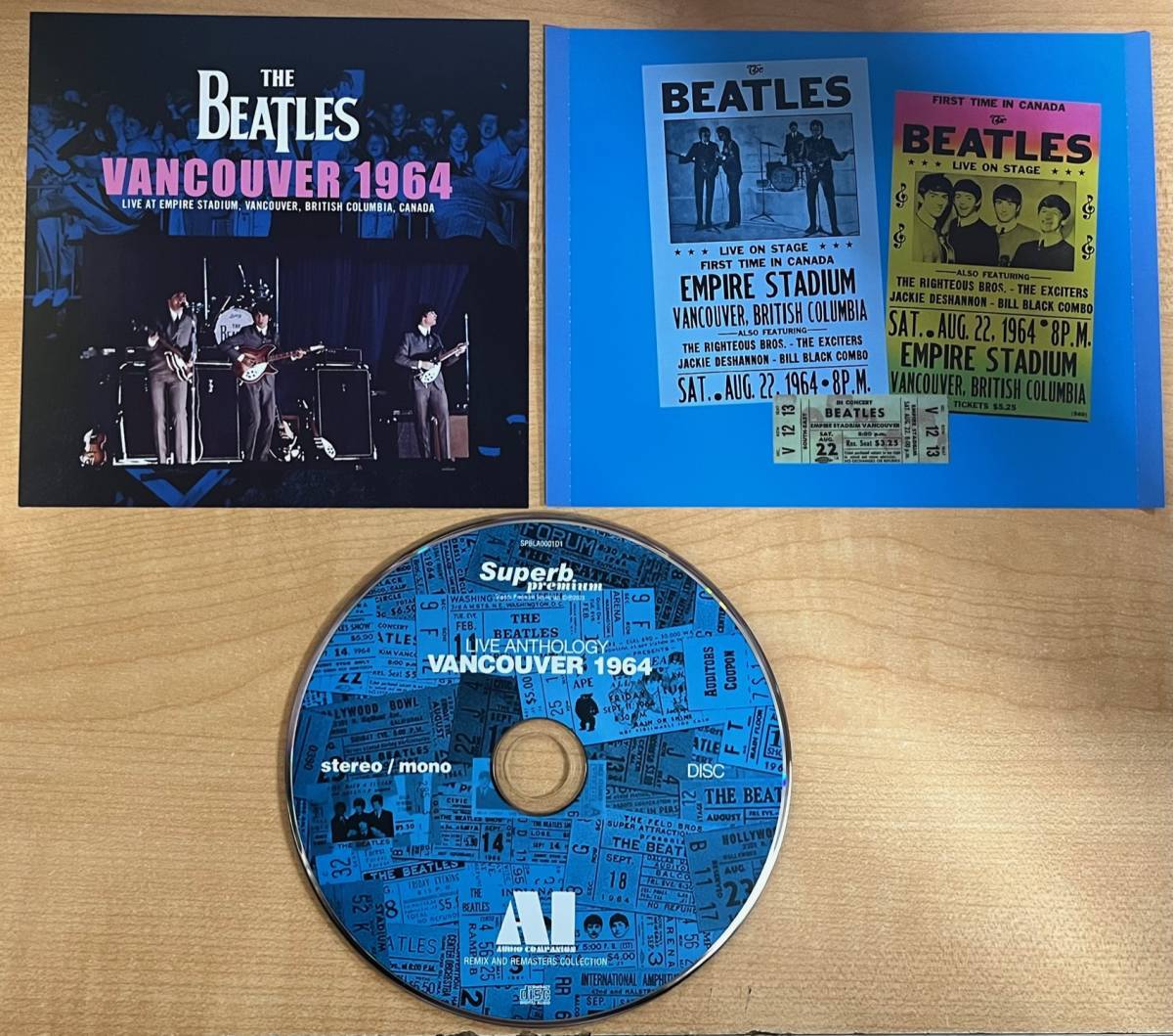 BEATLES / LIVE ANTHOLOGY 1964　4タイトルセット　4CD　プレス盤 ビートルズ_画像6