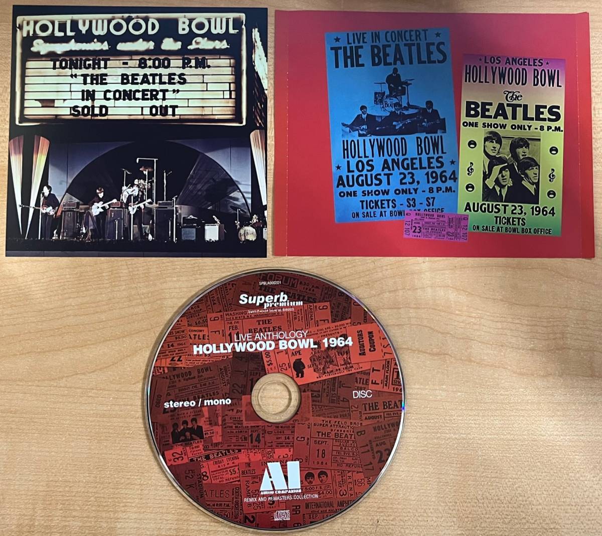 BEATLES / LIVE ANTHOLOGY 1964　4タイトルセット　4CD　プレス盤 ビートルズ_画像7