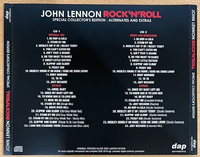 ジョンレノン ROCK'N'ROLL + ROOTS SPECIAL (2CD+2CD) ビートルズ　ロックンロール_画像2