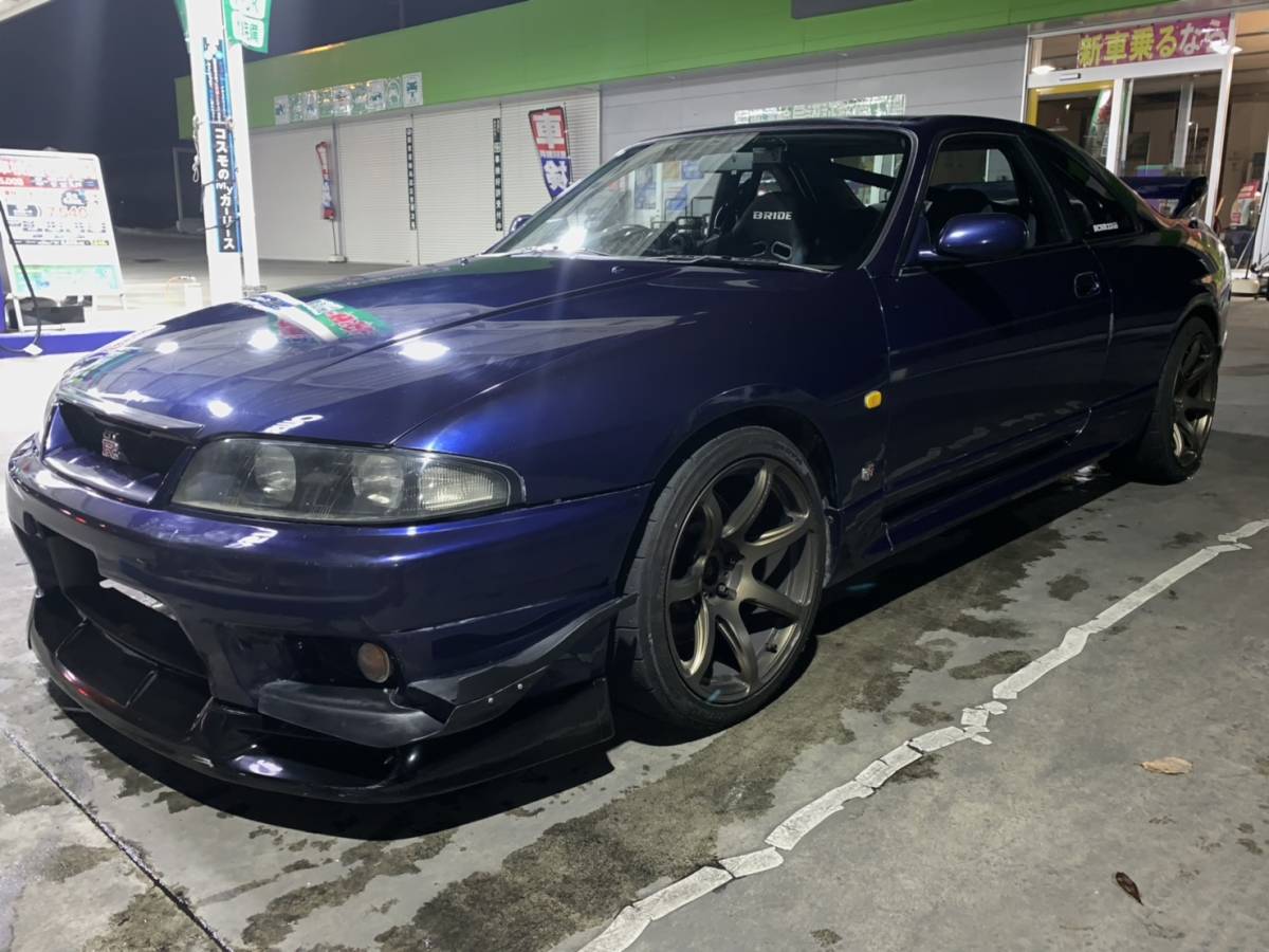  selling out Skyline GTR BCNR33 R33 RB26 TO4R 550PS APracing 6pot modified great number rare color 