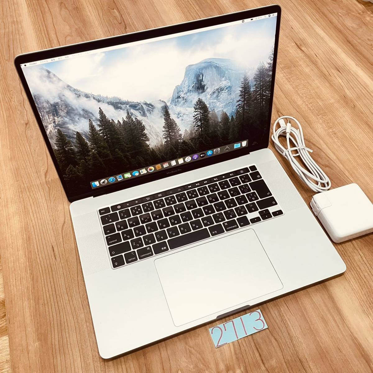 MacBook pro 16インチ 2019 フルCTO 管理番号2713_画像1