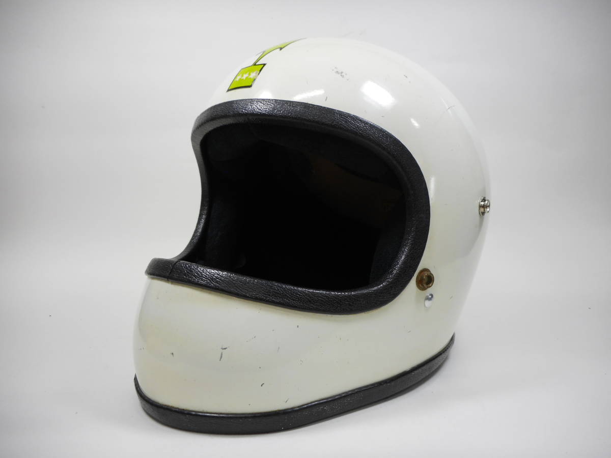 70s McHAL APOLLO フルフェイスヘルメット 目深加工済み M 70s McHAL APOLLO フルフェイスヘルメット 目深加工済み M