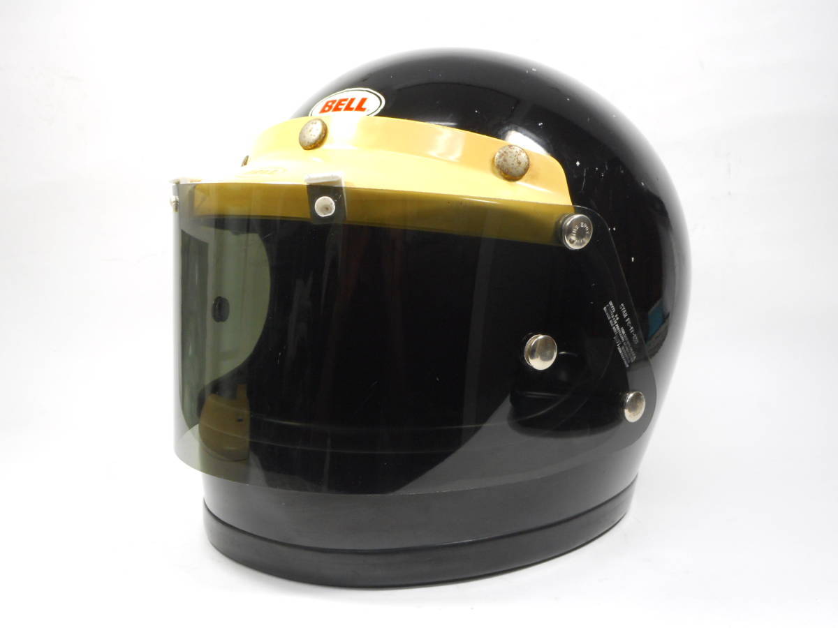 高い信頼 厚い信頼 BELL 70s 黒 レア - Yahoo!オークション STAR 純正 1/8 7 120 オートバイ