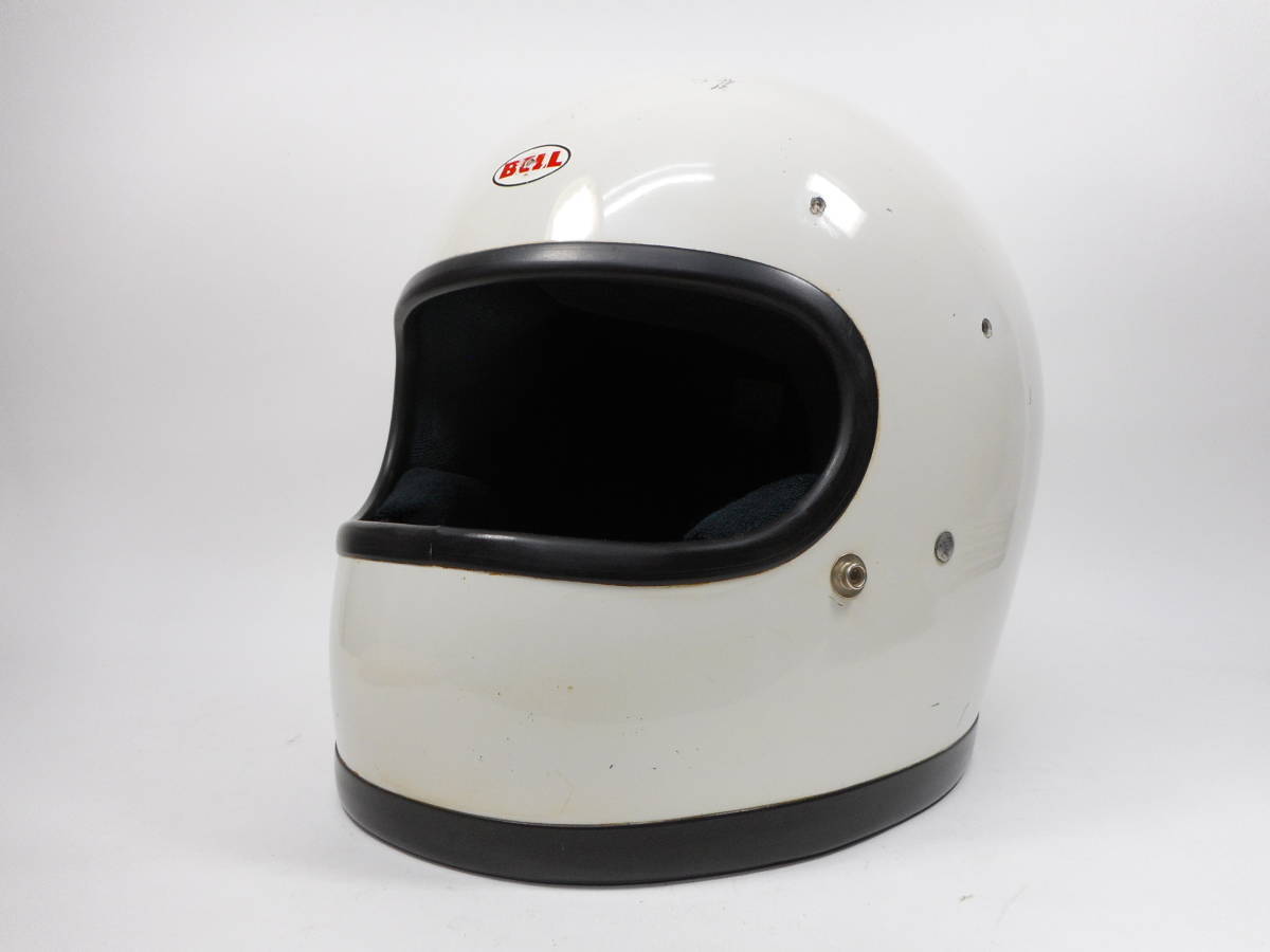 70s BELL STAR full-face helmet 7 1/4 eyes deep has processed .* 70 period bell Star 500TX R-T group hell CB750 Z750 KZ1000 MK2 Triumph 