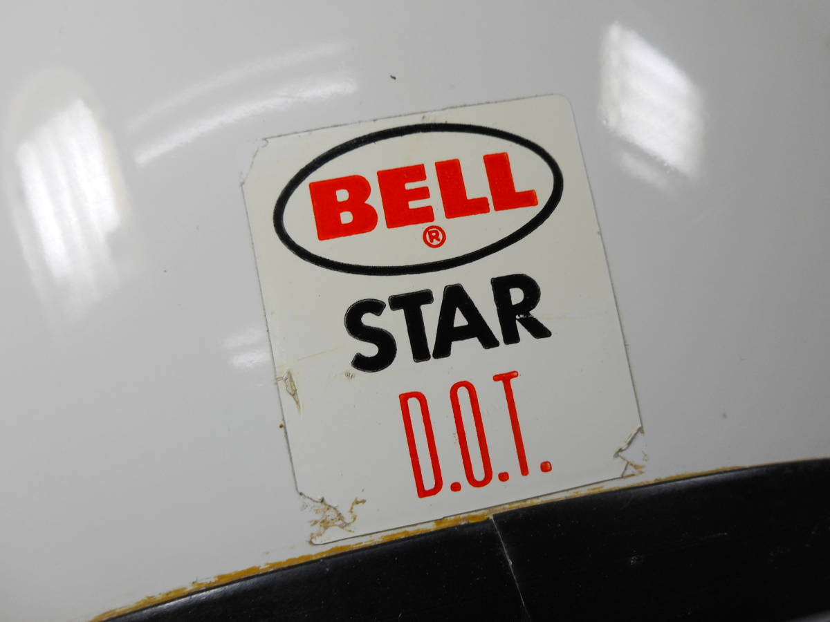 70s BELL STAR full-face helmet 7 1/4 eyes deep has processed .* 70 period bell Star 500TX R-T group hell CB750 Z750 KZ1000 MK2 Triumph 