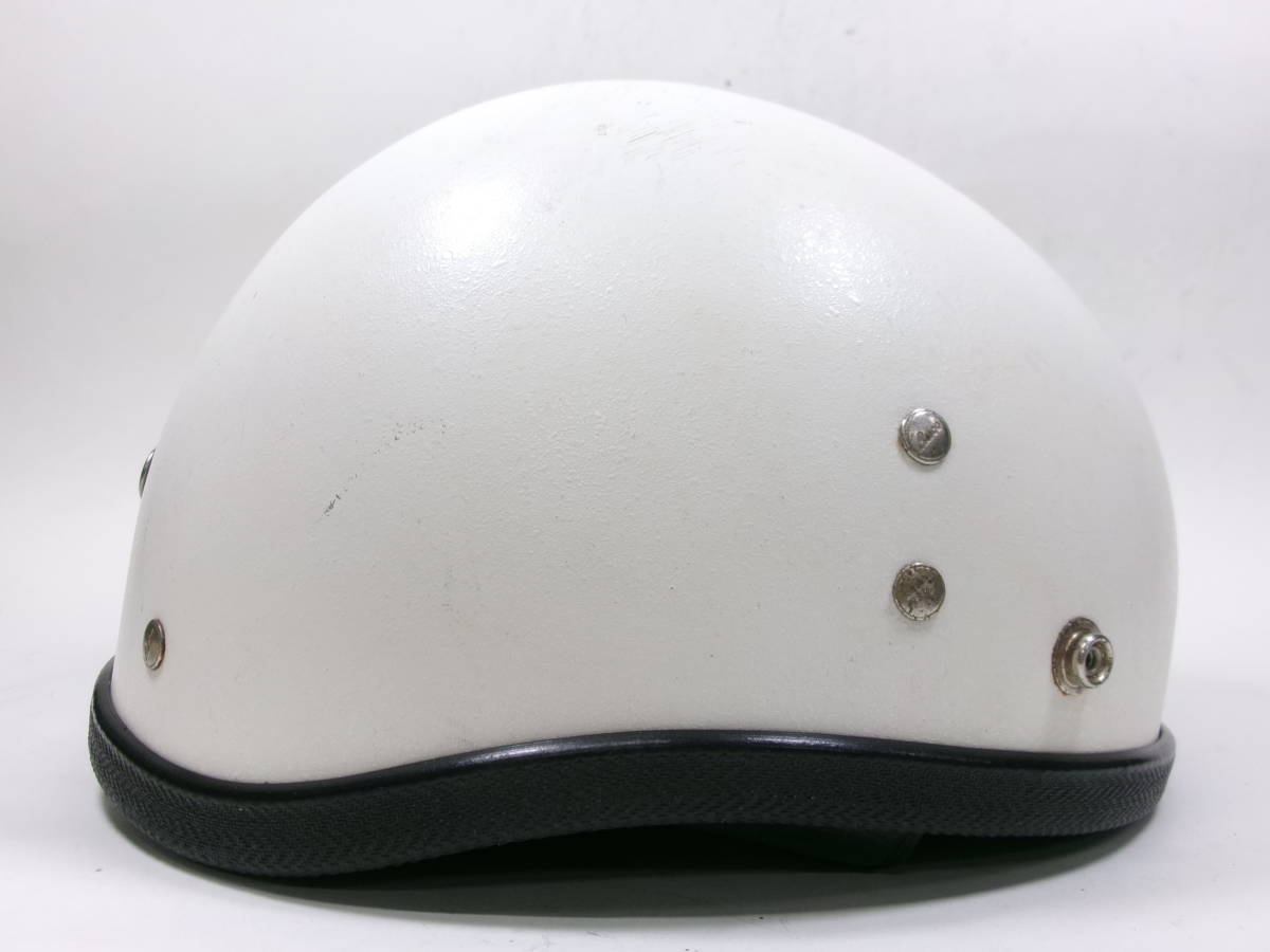 S shell!60s BUCO TRAVELER half helmet eyes deep has processed .M*1967 year made bko tiger bela- protector ga-ti Anne shovel panhead 