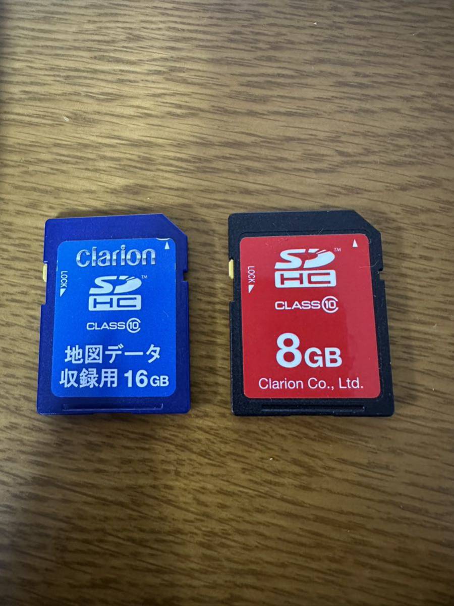 Clarion 地図データ　収録用16GB 8GB SDカード_画像2