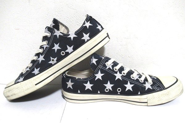 z11416:CONVERSE（コンバース）ALL STAR 100 NISHIJIN-ORI ST OX NAVY 1sc360 オールスター 西陣織/紺白/US8(26.5cm）の画像6