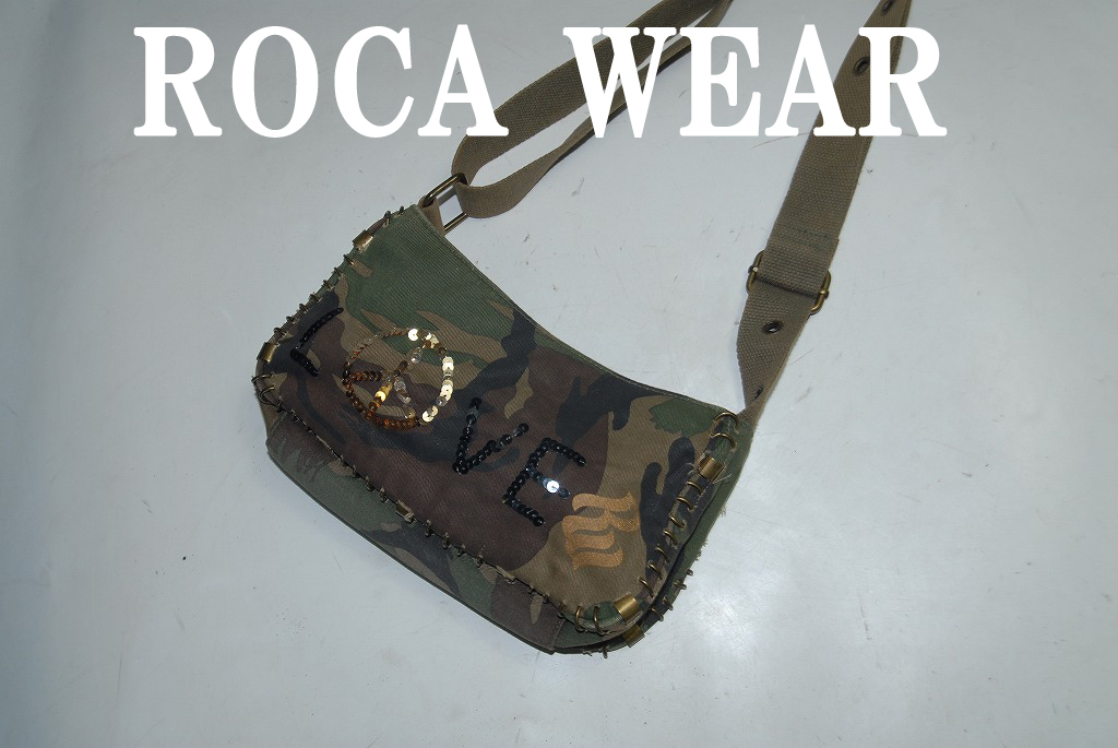 ◆DSC3168◆驚愕の888円完全売り切り!★ROCA WEAR★迷彩/洗練されたデザイン！名作ベストセラーモデル！ショルダー/バッグ_洗練されたデザイン！名作ベストセラー