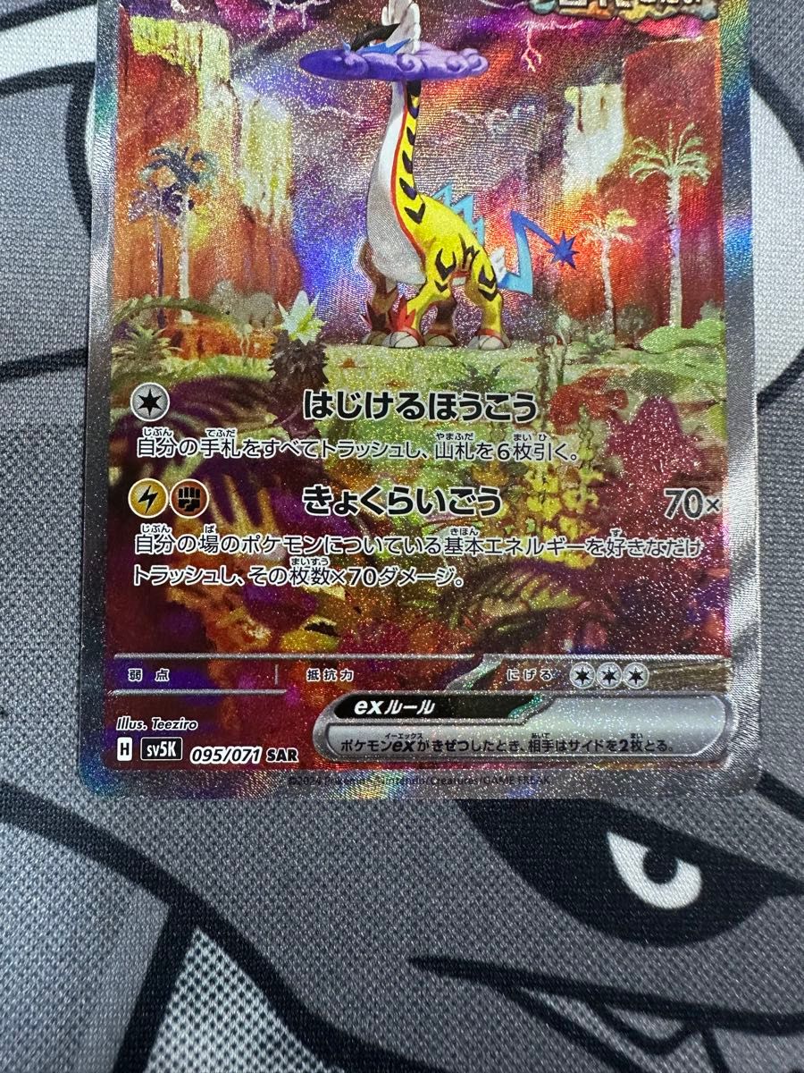 タケルライコex sar スナノケガワex sar ポケモンカード タケルライコex sar スナノケガワex sar ポケモンカード