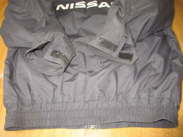  Nissan автомобиль pito Work место хранения с капюшоном . официальный жакет * блузон размер L( размер бирка нет ) прекрасный б/у 