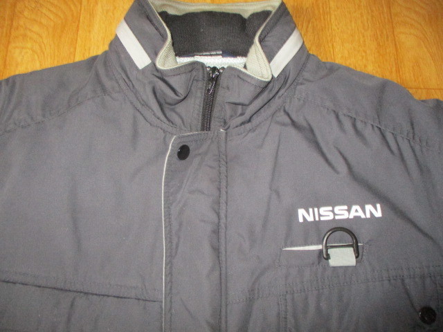  Nissan автомобиль pito Work место хранения с капюшоном . официальный жакет * блузон размер L( размер бирка нет ) прекрасный б/у 