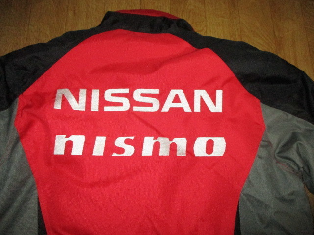  Nismo рейсинг * super GT вышивка Logo старый официальный защищающий от холода с хлопком жакет новый такой же прекрасный б/у размер M(L соответствует ) Skyline *GTR