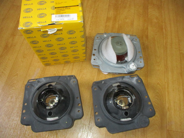  Volkswagen * Golf 2 Golf Ⅱ head light * assembly original unused & after market beautiful used 3 piece 