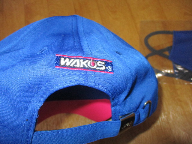 WAKO'・4CR ワコーズ・レーシング・スーパーGT ビンテージ 帽子・キャップ＆マスク 未使用 ジャケットの画像6