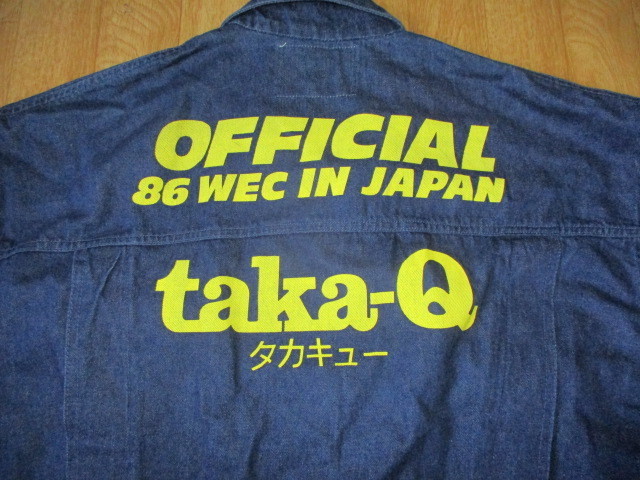 TAKA-Q・タカQ WEC・富士スピードウェイ チーム・スタッフ Gジャン・ジャケット サイズL 未使用 デッドストック ニスモ・スーパーGTの画像1