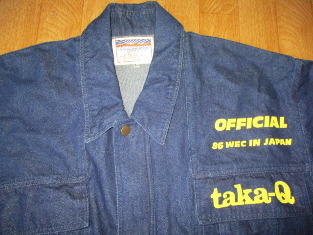 TAKA-Q*takaQ WEC* Fuji скорость way команда * штат служащих G Jean * жакет размер L не использовался неиспользуемый товар Nismo * super GT