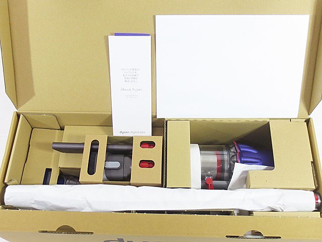 ∞【未使用】Dyson ダイソン Digital Slim Fluffy Origin SV18 FF ENT2 デジタルスリムフラフィオリジン コードレスクリーナー □H8_画像3