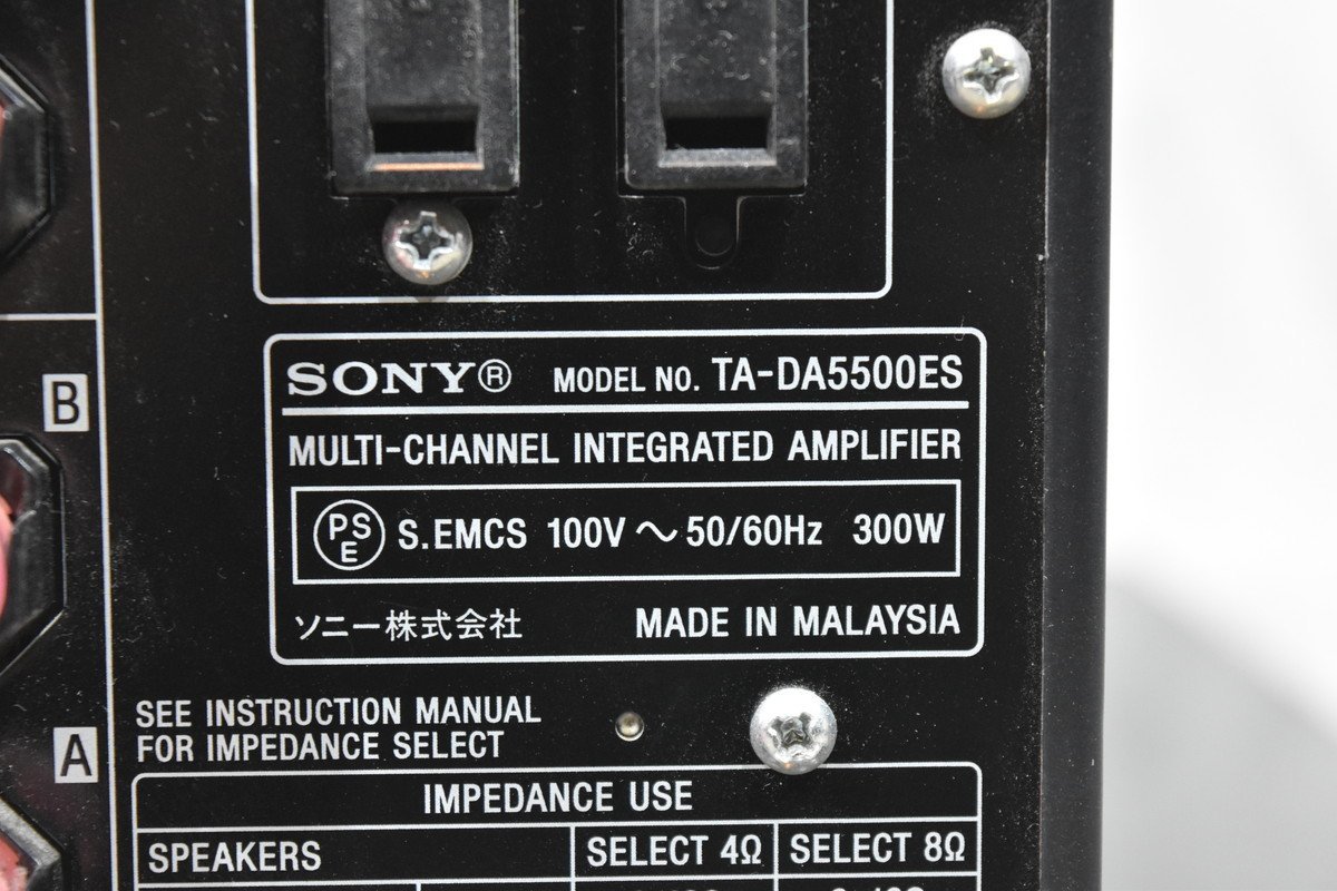 SONY ソニー TA-DA5500ES AVアンプ_画像7