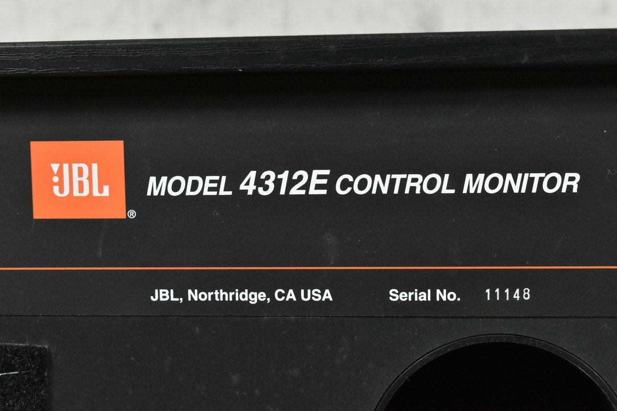 JBL CONTROL MONITOR 4312EBK スピーカーペア_画像4
